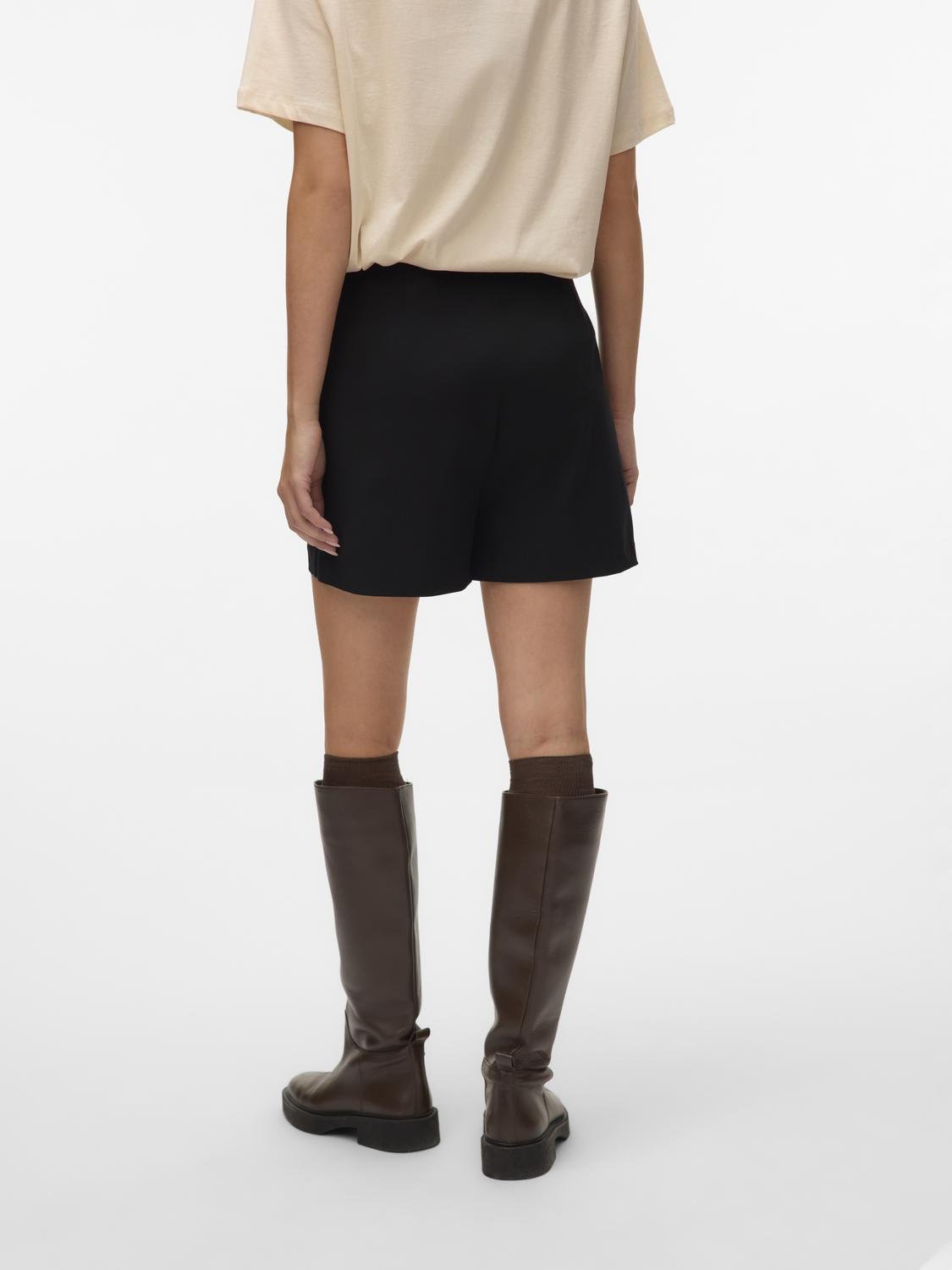 VMMELINA Shorts - Black - VERO MODA & VILA Bergvik